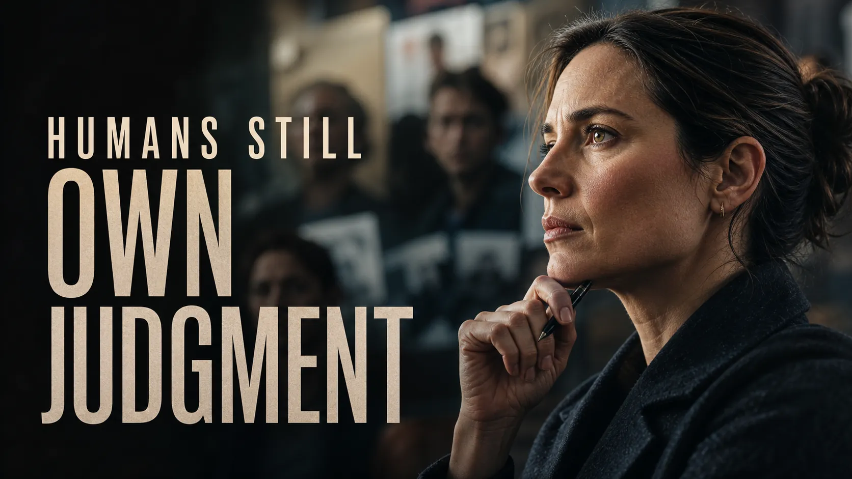 Humans Still Own Judgment